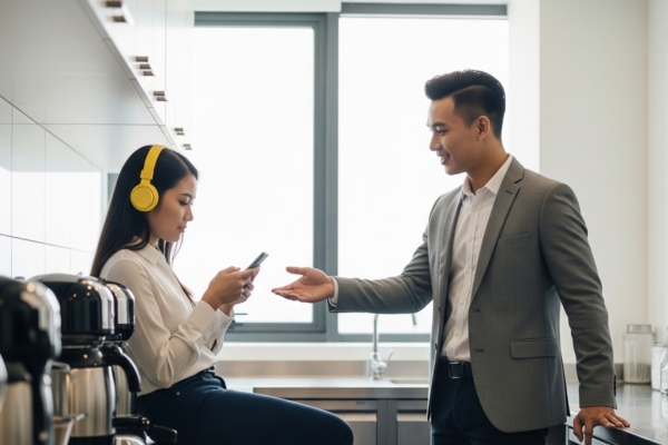 Starting a conversation can be terrifying