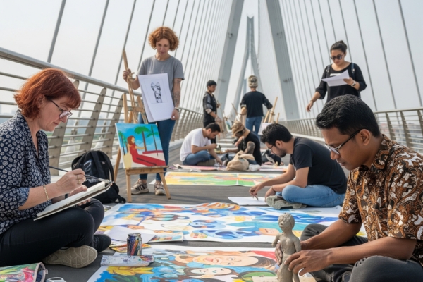 An Art Festival in Kuching
